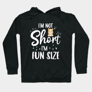 I Am Not Short I'm Fun Size Cute Corgi Lover Gift Idea Hoodie